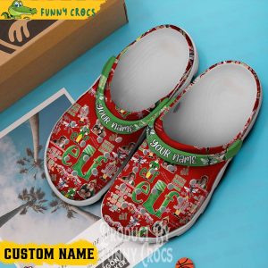 Personalized Elf Christmas Crocs Shoes