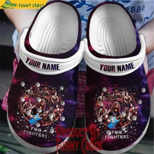Personalized Foo Fighters Band Crocs 1
