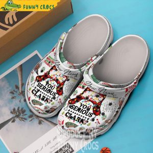 Personalized You Serious Clark Crocs Shoes