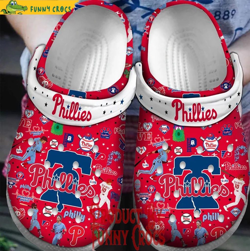 Phillies Crocs Clogs Shoes - Discover Comfort And Style Clog Shoes With ...