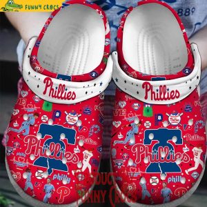 Phillies Crocs Clogs Shoes