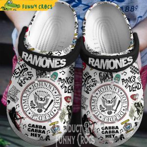 Ramones Crocs Shoes