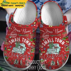 Small Town Christmas Crocs Shoes 2