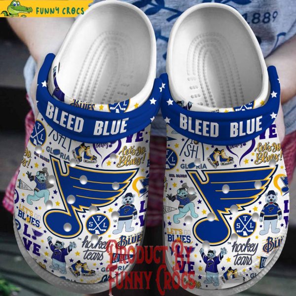 St Louis Blues Crocs