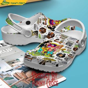 Steely Dan Band White Crocs 3