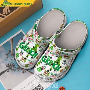 Stink Stank Stunk Grinch Crocs Shoes 2