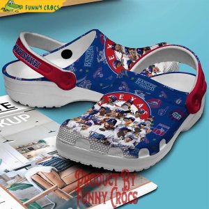 Texas Rangers Crocs Clogs Shoes 3