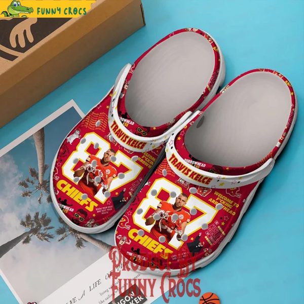 Travis Kelce Kansas City Chiefs Crocs - Discover Comfort And Style Clog ...