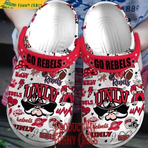 Unlv Rebels Crocs Shoes 1