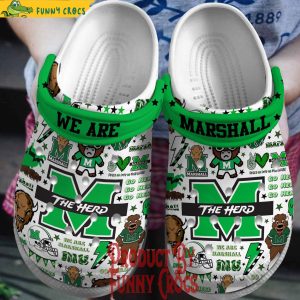 We Are Marshall Crocs Shoes 1