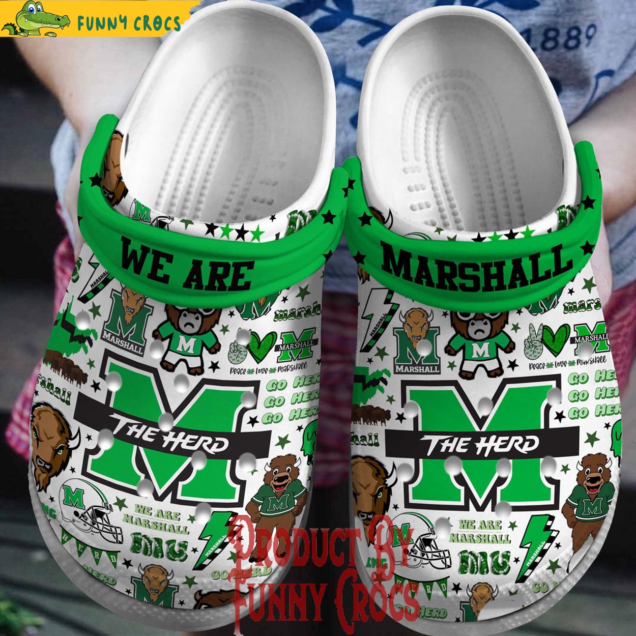 We Are Marshall Crocs Shoes