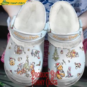 Winter Winnie The Pooh Christmas Crocs 1