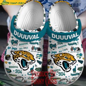 Duuuval All Y’all Jacksonville Jaguars Clogs