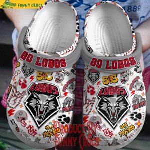 Go Lobos New Mexico Crocs