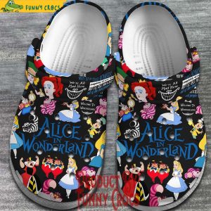 Alice In Wonderland Crocs Alice In Wonderland Gifts 1