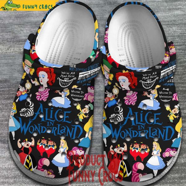 Alice In Wonderland Crocs, Alice In Wonderland Gifts