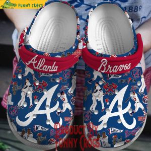 Atlanta Braves Champions Crocs Shoes