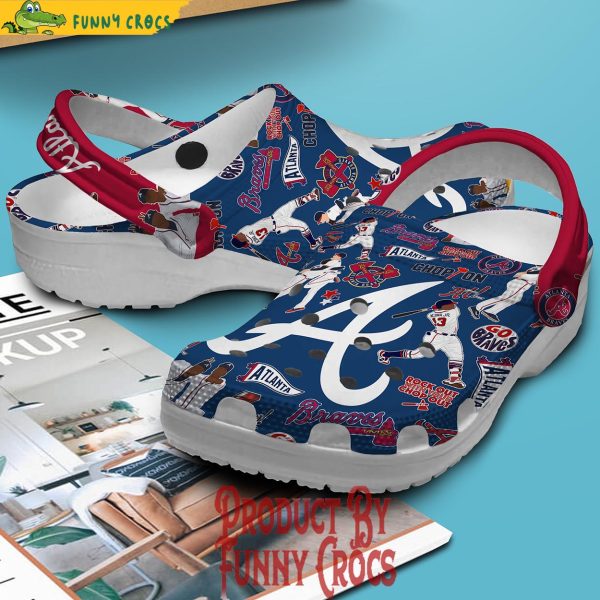 Atlanta Braves Champions Crocs Shoes