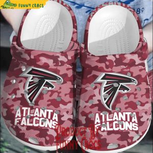 Atlanta Falcons Camo Red Crocs