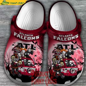 Atlanta Falcons Halloween Crocs 1