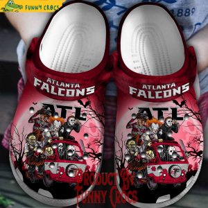 Atlanta Falcons Halloween Crocs 2