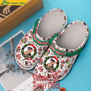 Bad Bunny Navidad sin ti Christmas Crocs Shoes 3