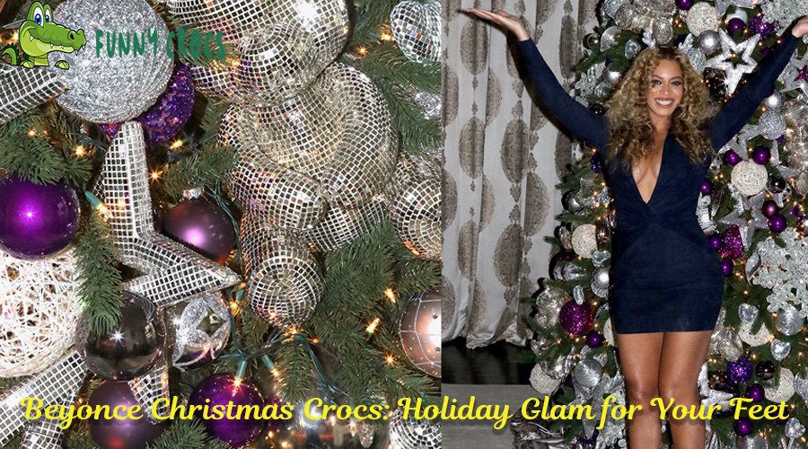 Beyonce Christmas Crocs Holiday Glam for Your Feet