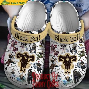 Black Clover Black Bull Crocs Shoes