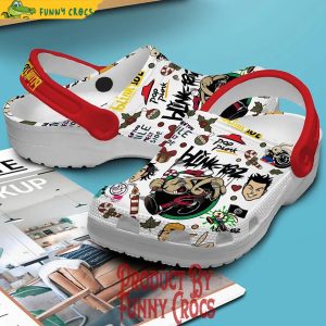 Blink 182 Christmas Crocs Shoes Crocband