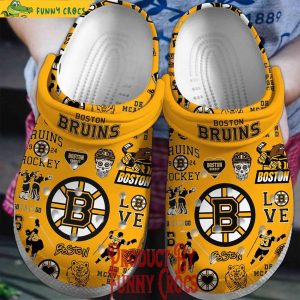 Boston Bruins Ice Hockey Crocs