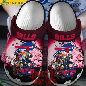 Buffalo Bill Halloween Pink Crocs Shoes