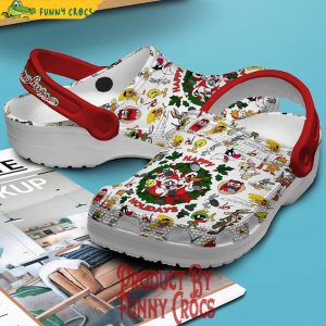 Bugs Bunny Happy Holidays Merry Christmas Crocs 3