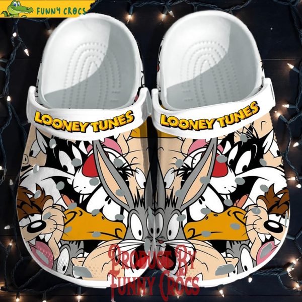 Bugs Bunny Looney Tunes Crocs Clog Shoes