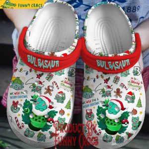 Bulbasaur Christmas Crocs Shoes