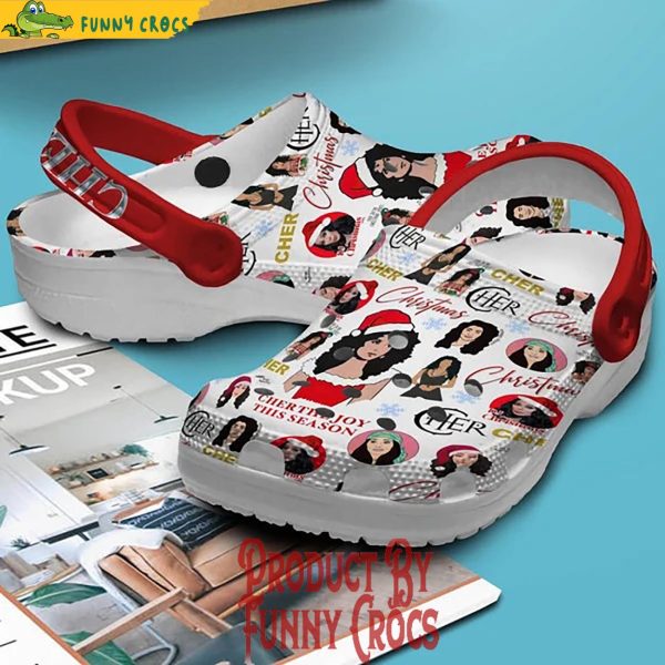 Cher Christmas Crocs