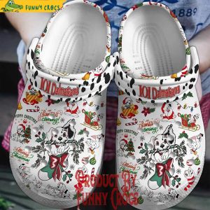 Christmas Is Coming 101 Dalmatians Crocs Shoes 1