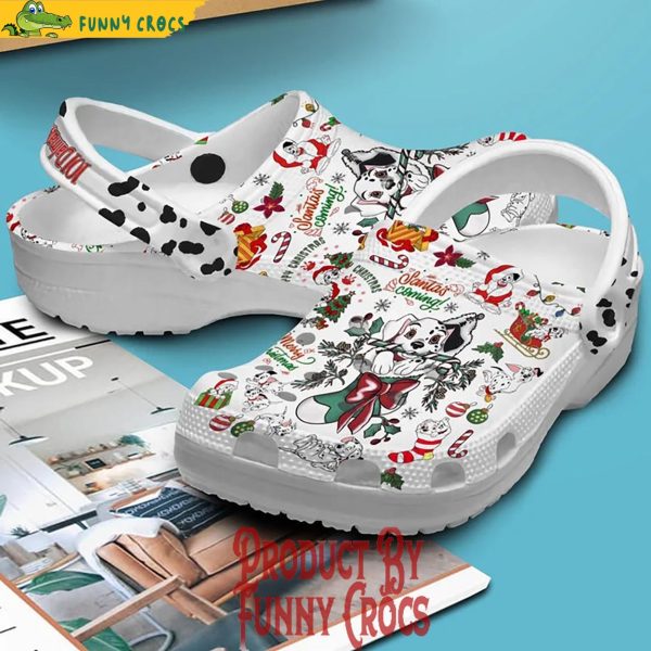 Christmas Is Coming 101 Dalmatians Crocs Shoes