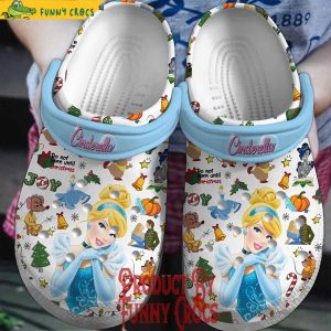 Christmas Is Coming Cinderella Crocs Shoes 1