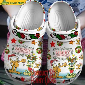 Christmas Is Coming Garfield Crocs Shoes