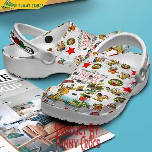 Christmas Is Coming Garfield Crocs Shoes 3