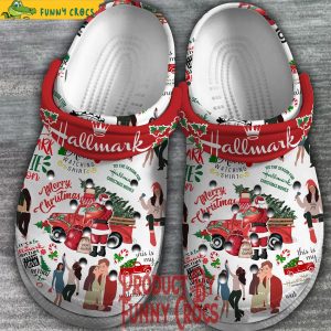 Christmas Is Coming Hallmark Crocs Shoes