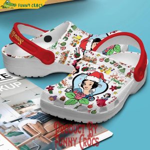 Christmas Is Coming Snow White Crocs Shoes