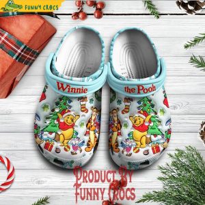 Christmas Is Coming Winnie The Pooh Crocs For Adults 1