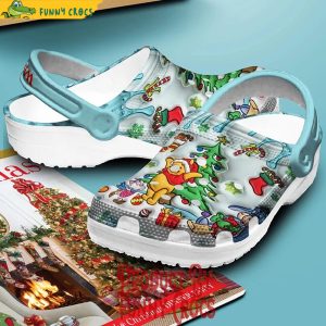 Christmas Is Coming Winnie The Pooh Crocs For Adults 2