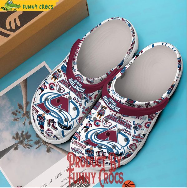 Colorado Avalanche NHL Crocs - Discover Comfort And Style Clog Shoes ...