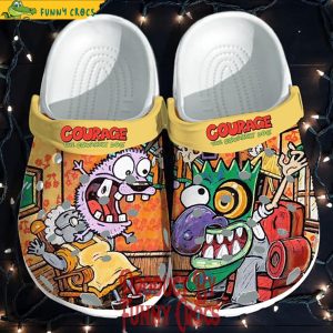Courage The Cowardly Dog Crocs Gifts For Lovers