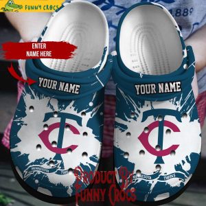 Custom MLB Minnesota Twins Crocs Shoes