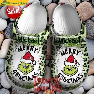 Custom Merry Grinchmas Christmas Crocs Shoes