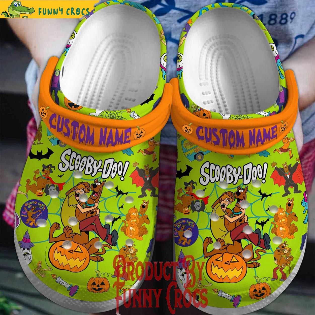 Custom Name Scooby Doo Halloween Crocs - Discover Comfort And Style ...