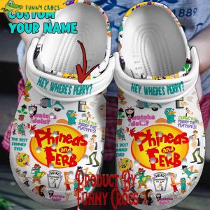 Custom Phineas And Ferb Crocs